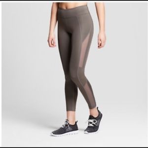 Joylab grey mesh leggings